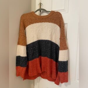 L Madewell Sweater Fall Colors